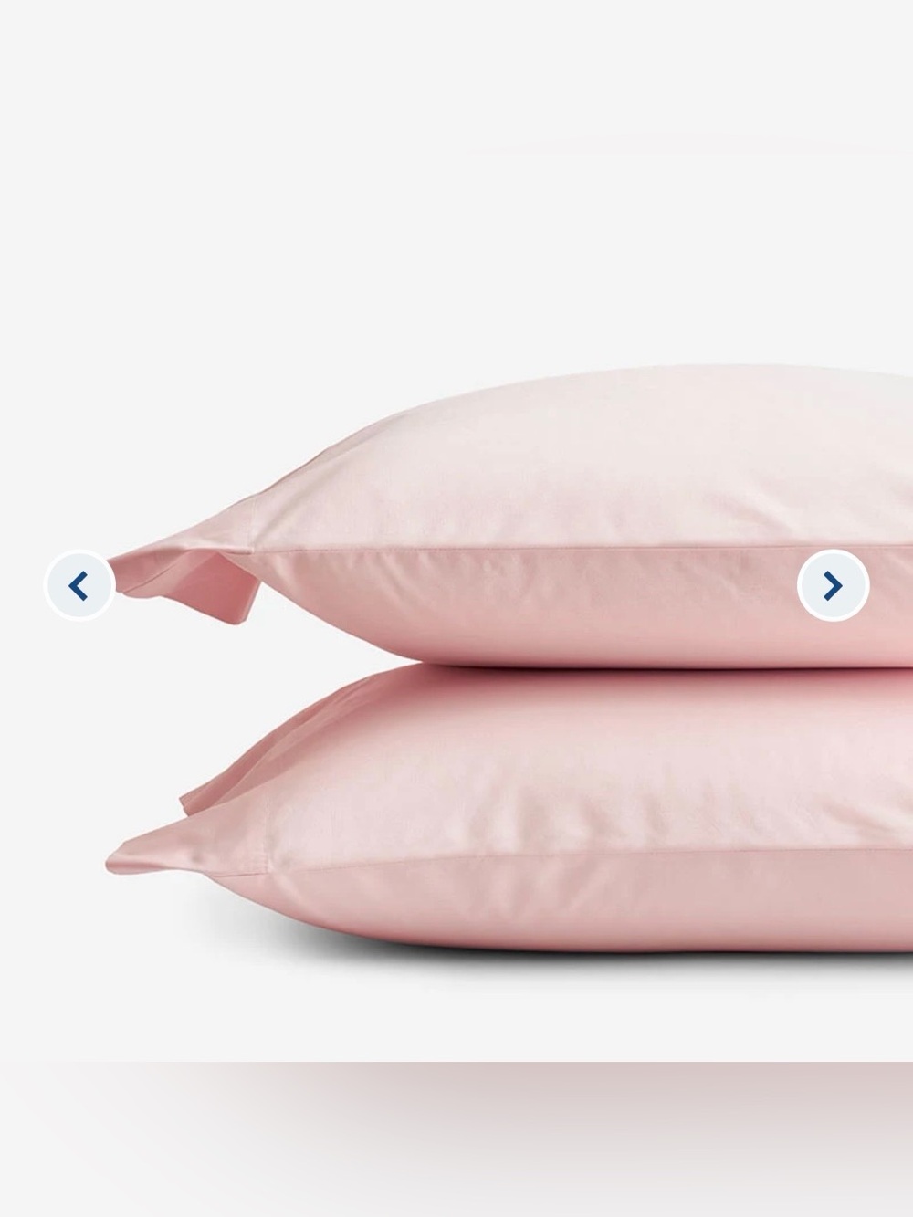 The Company Store Organic Percale Sheet Set; Size: Full; Color: Petal Pink - Picture 2 of 5